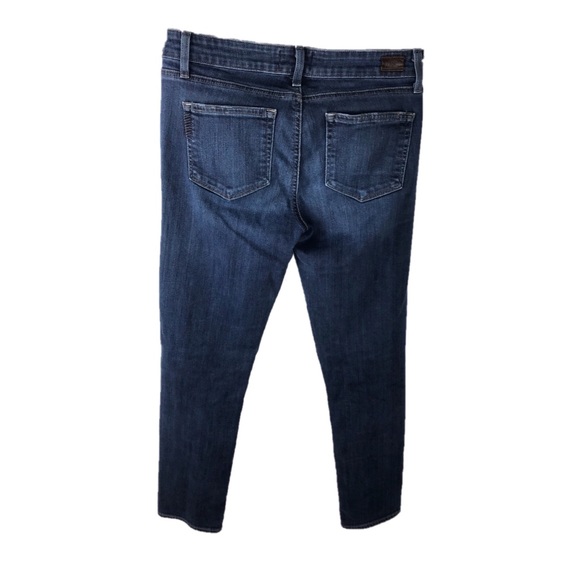 Paige Skyline Ankle PEG Medium Wash Jeans - Picture 4 of 8